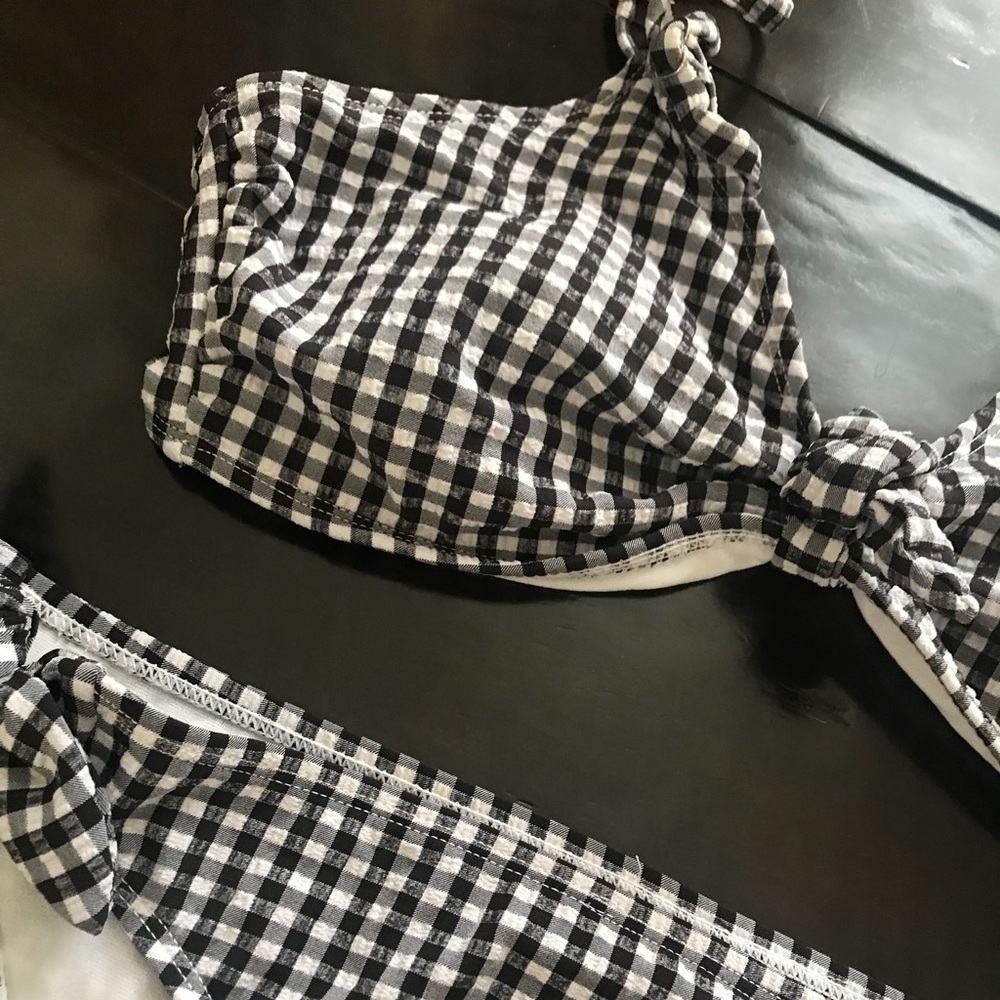 Checkered print bikini - Picture 3 of 6